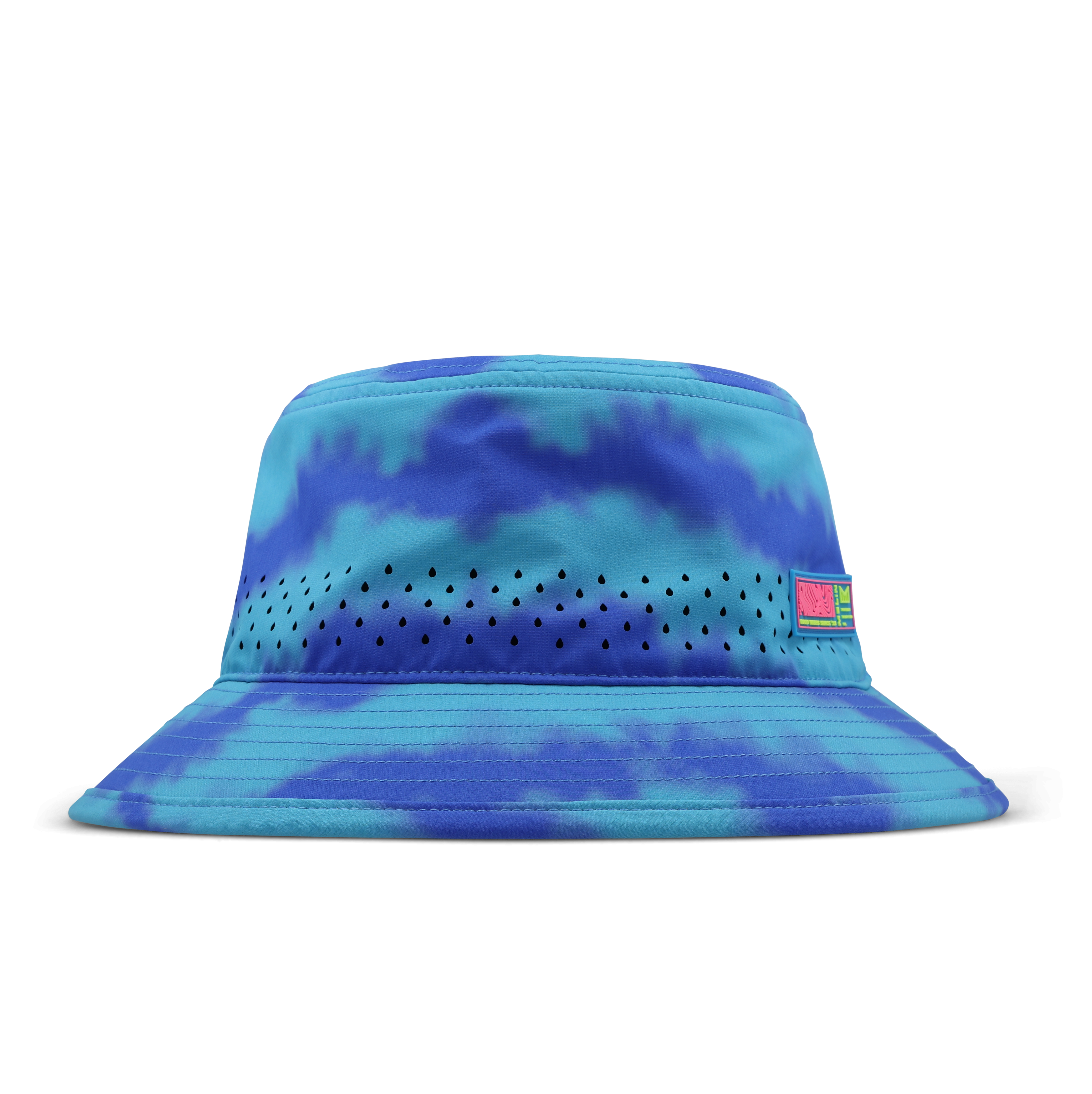Caddy Neon Tie Dye Hydro - Electric Blue
