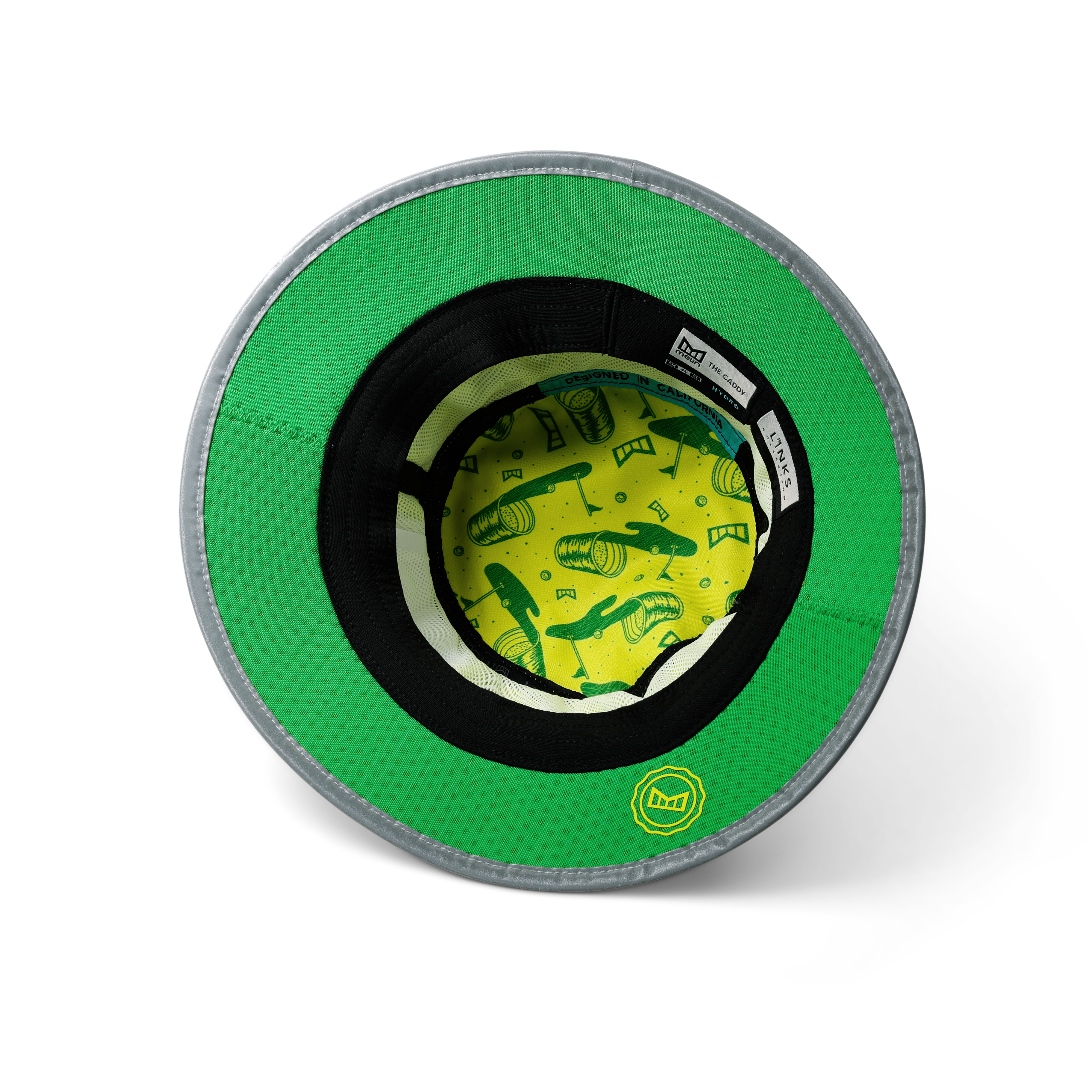 Caddy Links Trashed Hydro - Safety Green